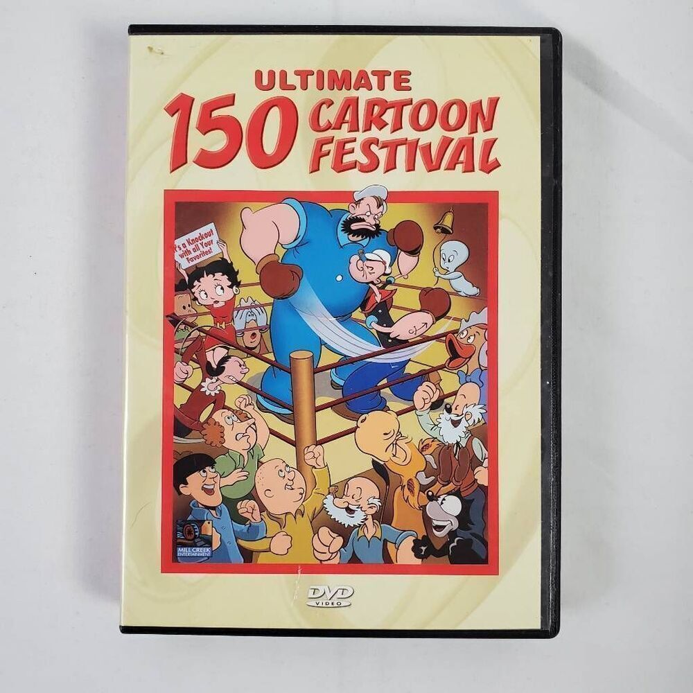Ultimate 150 Cartoon Festival DVD Set